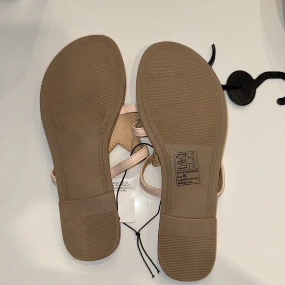 Women's Starfish Sandals - Gold and Tan - Picture 4 of 6